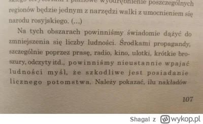 Shagal - Fragment niemieckiego dokumentu na temat planów Niemców co do terenów ZSRR p...