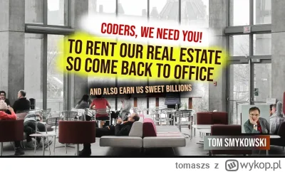 tomaszs - Dlaczego firmy każą programistom przemieszczać się w losowe miejsca, żeby r...