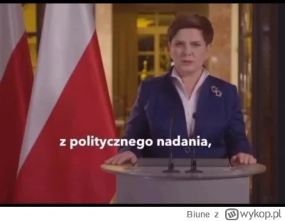 Biune - Jest oświadczenie byłego premiera Polski na temat ostatnich skandalicznych wy...