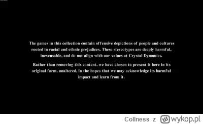 Collness - Widzieliście co pokazuje się na początku nowego remastera tomb raider 1-3?...