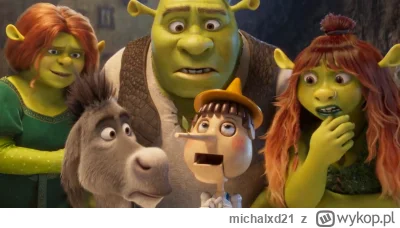michalxd21 - Wyszedł pierwszy, króciutki teaser Shreka 5. Z tego fragmentu nie siada ...
