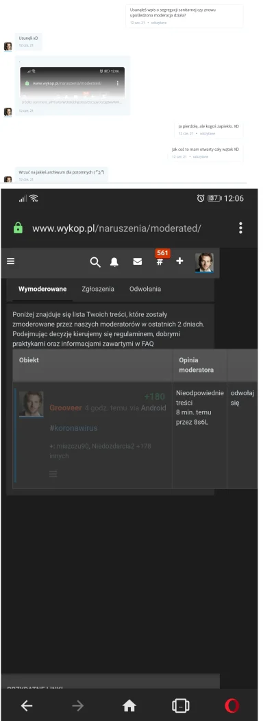 Krupier - Prawilnie przypominam, że troll i antyszczepionkowiec @Grooveer półtora rok...