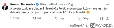 TenXen47 - Znowu pięknie pokazane jak jedyne co łączy konfederuskow do nienawiść do z...