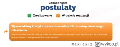 MajkiFajki - #nieruchomosci Wgl w 100 konkretach KO dopłaty 0% są "w realizacji" link...