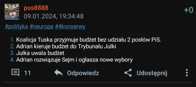 pss8888 - #polityka #neuropa #4konserwy 
Punkt 2 odhaczony. Jak się bawicie?