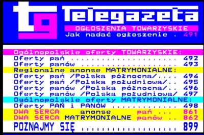 patryk-wuwuw - #lata90 #telegazeta

Pamiętacie telegazetę i pikselowe gołe baby, częs...