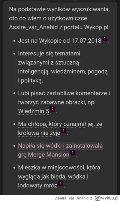 AssirevarAnahid - O śmierci królowej dowiedziałam się z wykopu, wódki nie pijam, może...