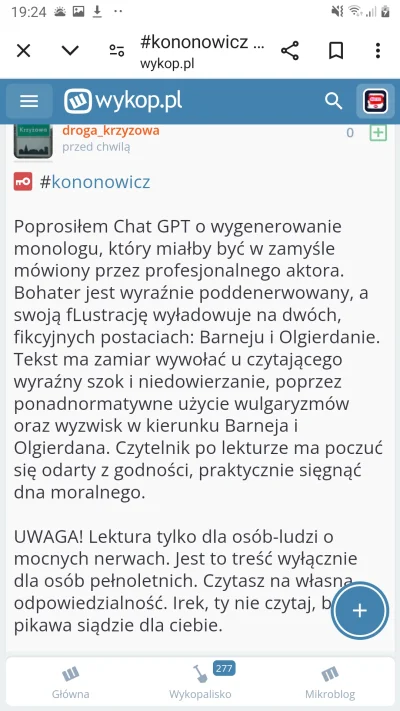 CzikaKiri - @droga_krzyzowa: Pamiętasz swój post na kilka kartek A4 sprzed bodajże 2-...