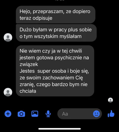 VaizardOmbre - Pierwszy raz od 2.5 roku zaczęło mi zależeć na relacji z nowo poznaną ...