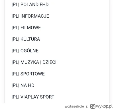 wojtasekole - @johny-kowalski: Jeśli tak wygląda grupowanie polskich kanałów to DINO.