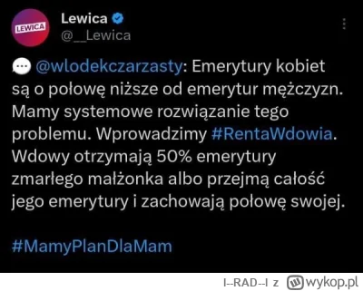 l--RAD--l - Każdy facet głosujący na lewice pluje sam sobie w gębę.

#bekazlewactwa #...