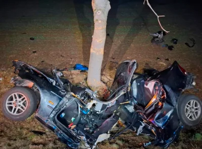 Historycznygagatek - Rano jadę sobie do pracy, a na drodze obok mojego domu dyskoteka...