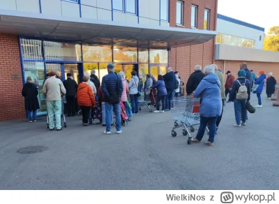 WielkiNos - Czy to wstyd czekać w kolejce na otwarcie supermarketu?

#dziendobry #tak...