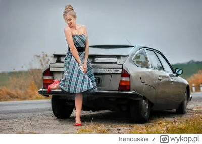 francuskie - #citroen #cx #ladna #pani #samochody #motoryacja #citroenCX #francuskie