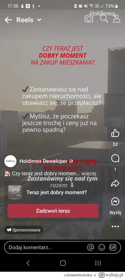 czlowiekbutelka - Pamiętaj robaku, w Polsce ceny mogą tylko rosnąć!!!!

#nieruchomosc...