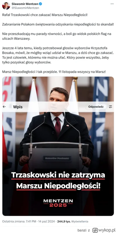 banzi - Oto jak łże Mencen

#konfederacja #polityka #bekazkonfederacji