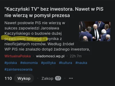 Mirkoncjusz - Dlaczego lewicowy PiS miałby budować prawicową telewizję?