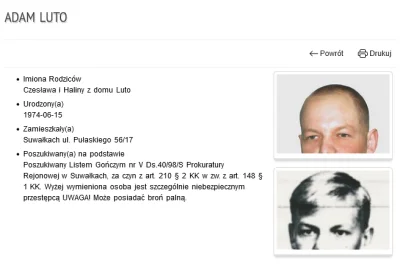 M4rcinS - Poszukiwany przestępca z artykułu:
https://suwalki.policja.gov.pl/po3/infor...