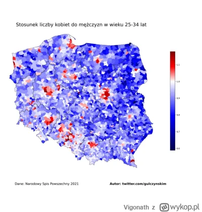 Vigonath - #polska #demografia #mapporn #polityka