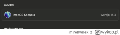mirekwirek - >15.4

@json-derollo: Na M1 Pro 14" przedwczoraj zero problemów.