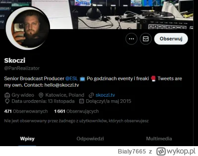 Bialy7665 - @christian-huygens @marv0oo  To pewnie jego konto