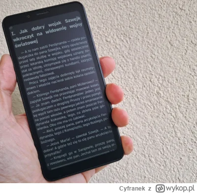 Cyfranek - Bigme HiBreak to trochę smartfon, a trochę czytnik z kolorowym ekranem E-I...