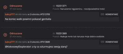 KokosowyEksplorator - @wredny_bombelek: moderatorzy mają co raz większy odlot. trolli...