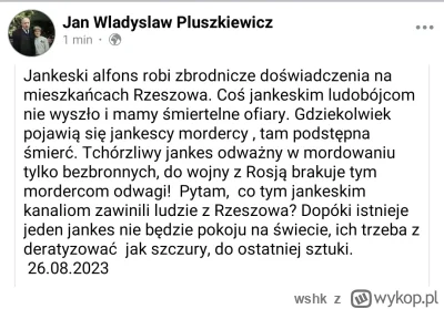 wshk - Jest wypowiedź eksperta.
#rosja #rzeszow #onuce #chorobypsychiczne