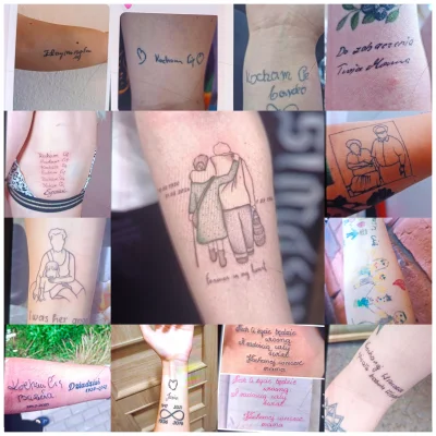 Siemabro - Co myślicie o tatuażach "na cześć" a raczej lepiej brzmi ku pamięci dziadk...