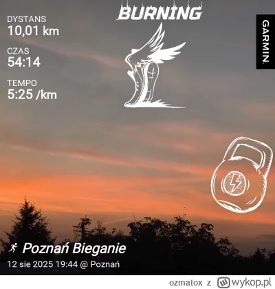 ozmatox - 17 714,29 - 10,01 = 17 704,28

Po bieganie 👍

#sztafeta #biegajzwykopem #b...