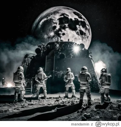 mandamin - @mandamin Rammstein on the moon play sonne