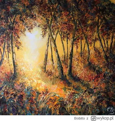 Bobito - #obrazy #sztuka #malarstwo #art

Colette Baumback - Jesienny ogień (2021)