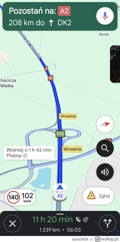 quaz2020 - @quaz2020 ehh jeszcze tyle km a tu juz połowa alkoholu została