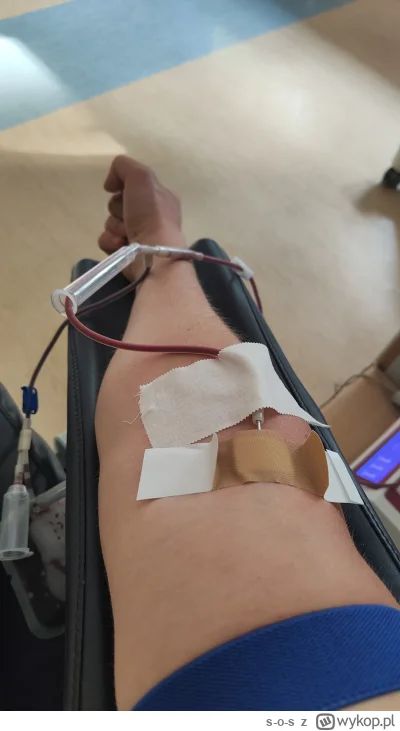 s-o-s - 27 300 - 450 = 26 850
Data donacji - 14.08.2023
Rodzaj donacji - krew pełna
M...