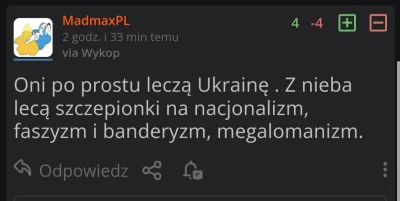 fhgd - Komentarz pod znaleziskiem o bombardowaniu Ukrainy. 
Zgłoszenia odrzucone prze...