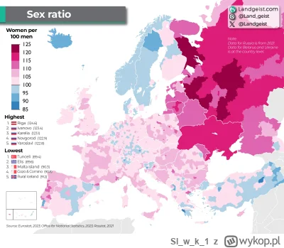 Slwk_1 - Podobno w Polsce jest więcej mężczyzn niż kobiet wg wykopków.
#polska