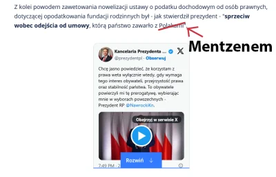 subzero1 - Nawrocki zawetował właśnie nowelizację ustawy dot. opodatkowania fundacji ...