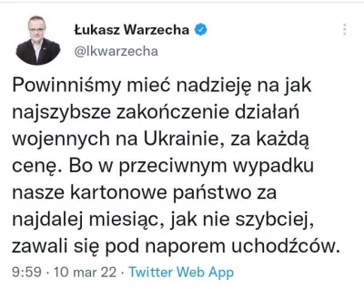 SzejdiSlimSzejdi - @Karl_Tofel: Eh Kolejny wykopowy ekspert pan Warzecha :D Typ, któr...