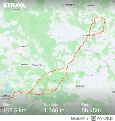 lukglo86 - 406 646 + 168 = 406 814



#rowerowyrownik #szosa

Skrypt | Statystyki