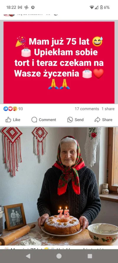 siap_tiruriruri - Dodam jeszcze by uczulić rodzinę na posty typu "mam 80 lat i dziś s...