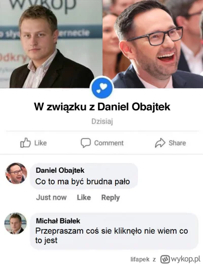 lifapek - ( ͡° ͜ʖ ͡°)

#heheszki #michal #wykop #humorobrazkowy