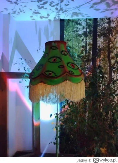 Jagoo - Kolejny projekt czas zacząć. Tym bardziej pod pędzel poszedł stary abażur ode...