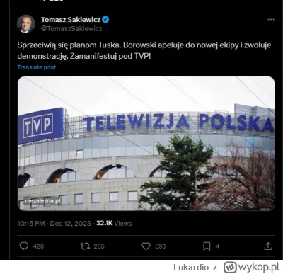 Lukardio - Ciekawe ilu na zwożą?

https://twitter.com/TomaszSakiewicz/status/17346834...