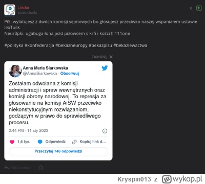 Kryspin013 - Konfederaci widzę, że robią coraz głupsze fikołki w obronie transferu pi...