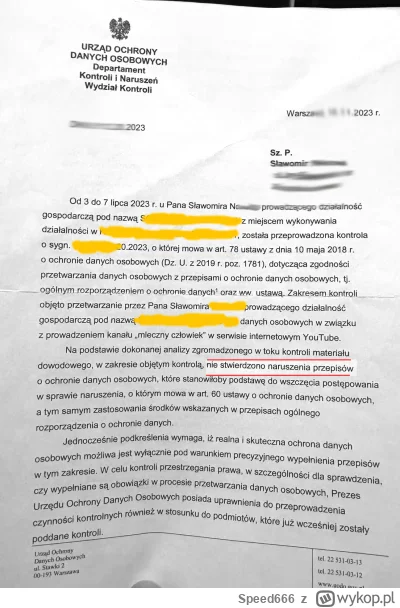 Speed666 - Szukacie czy Mleczny Człowiek to Nowak? Sam to wkleił na FB: