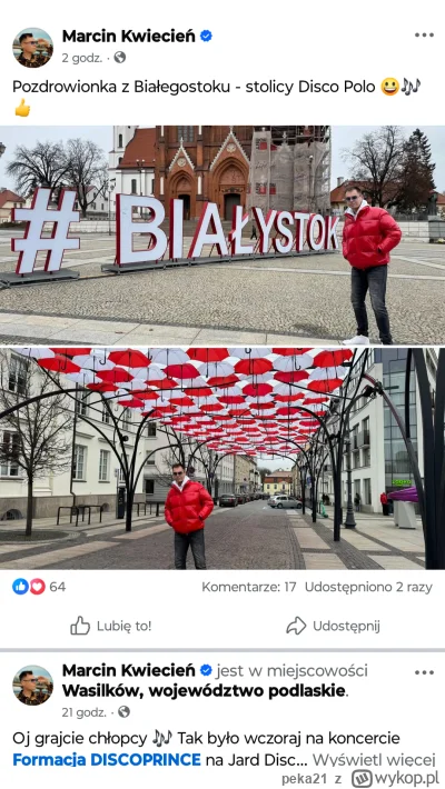 peka21 - #kononowicz my tu gadu gadu, a Białystok odwiedziła prawdziwa gwiazda. #pato...