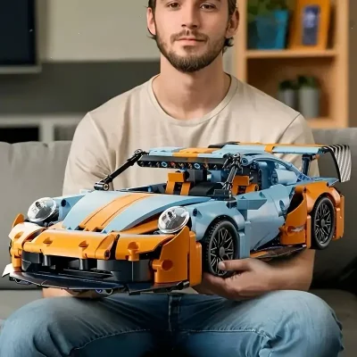 n____S - ❗ 1258pcs Blue Racing Car DIY Model Building Blocks
〽️ Cena: 9.06 USD
➡️ Skl...