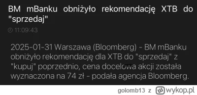 golomb13 - #gielda #meczennicyxtb

Zaczelo sie XD