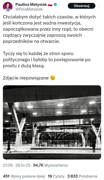 Turin89 - No proszę, gdy PiS przypisywał sobie Gazoport, Tunel w Świnioujściu, czy in...