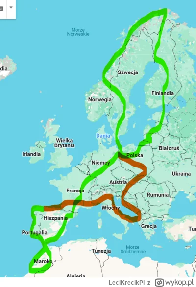 LeciKrecikPl - Od końca lipca 2024 jadę sobie #kamper i robię #pracazdalna. Zielone t...
